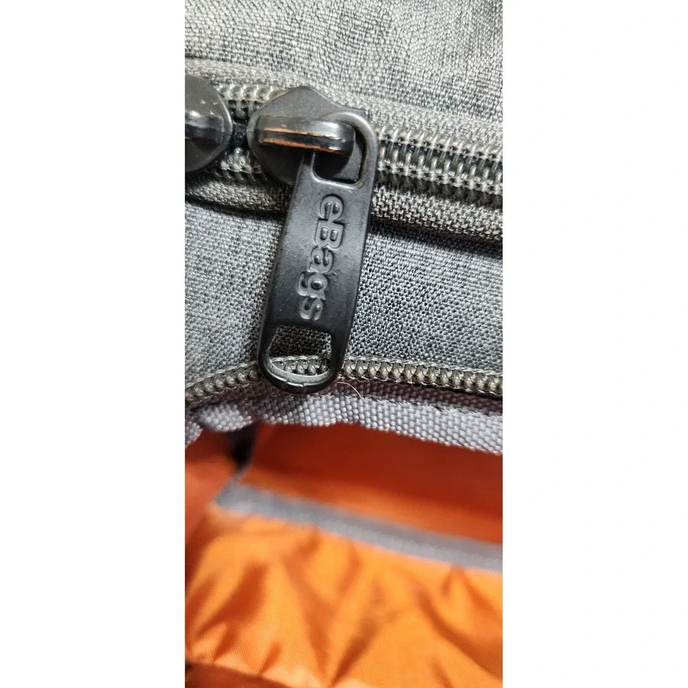 eBags Professional Slim Laptop Backpack Gray Heathered Commuter Bag EB2146-16